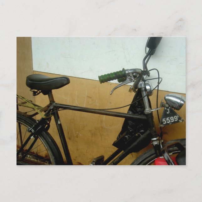 Fahrrad Postkarte (Vorderseite)