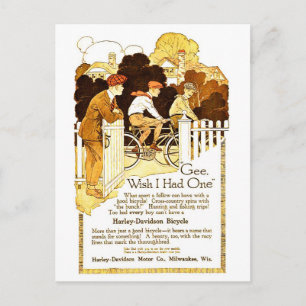 Fahrrad Postkarte
