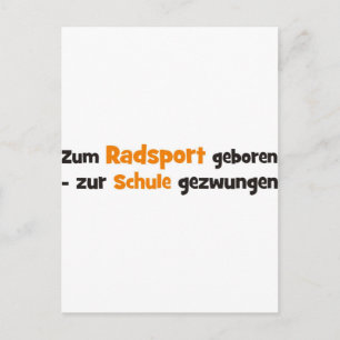 Fahrrad Postkarte