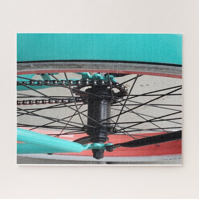 Fahrrad Puzzle (Horizontal)