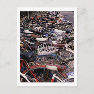 Fahrrad-Rad-Rad Venedig Italien Postkarte