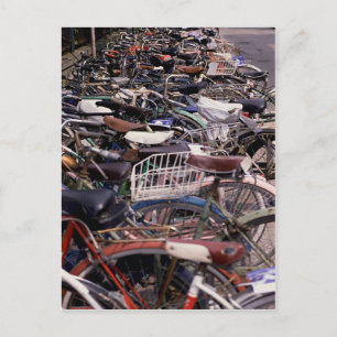 Fahrrad-Rad-Rad Venedig Italien Postkarte