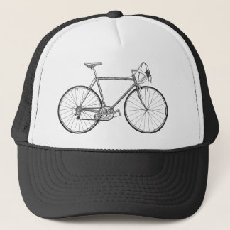 Fahrrad Rad vintage altmodisch cool Schule Retro c Truckerkappe