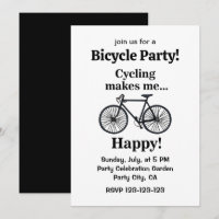 Fahrrad-Radtouren-Party