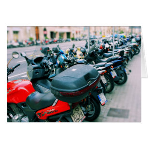 Fahrrad-Reihe - Barcelona Blank Inside Card