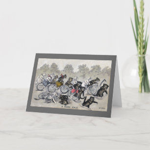 Fahrrad-Reitkatzen Karte