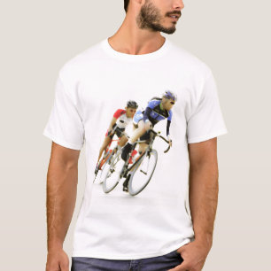 Fahrrad-Rennläufer - Farbe -4 T-Shirt