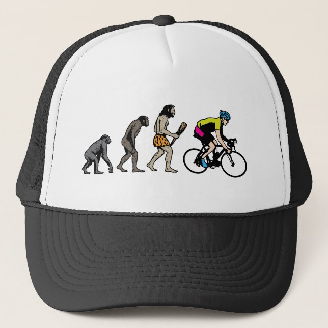 Fahrrad-Rennläufer Truckerkappe (Vorderseite)