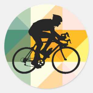Fahrrad Runder Aufkleber