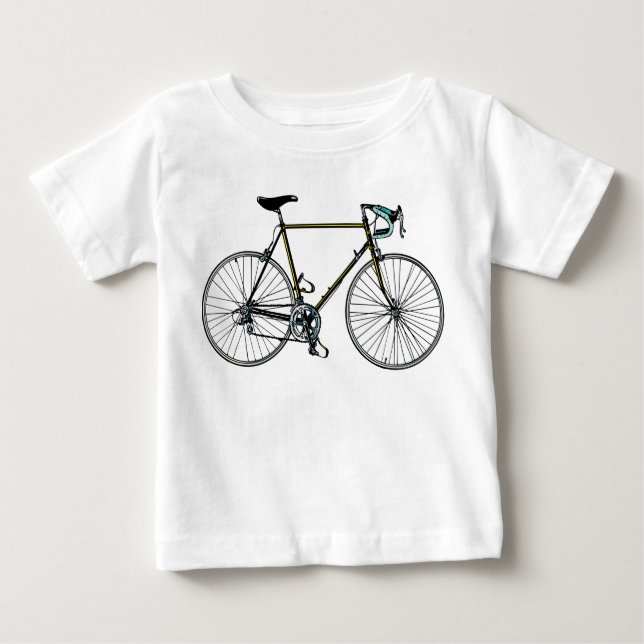 Fahrrad-Säuglings-T - Shirt (Vorderseite)