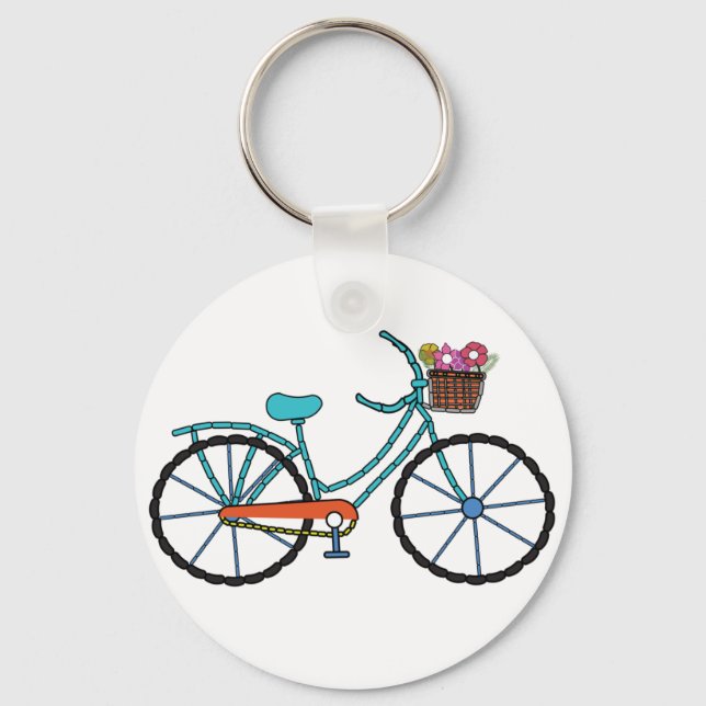Fahrrad Schlüsselanhänger (Vorderseite)