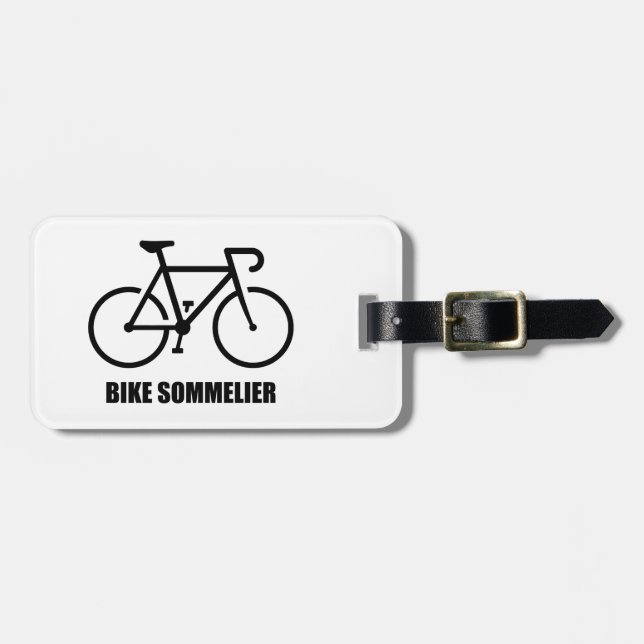 Fahrrad-Sommelier Gepäckanhänger (Vorderseite horizontal)