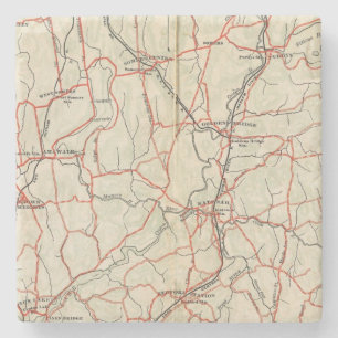 Fahrrad-Straßen in New York und in Connecticut 4 Steinuntersetzer