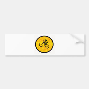 Fahrrad Sun gewählt Autoaufkleber
