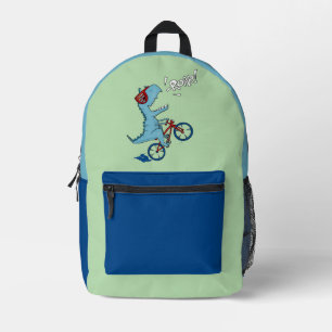 Fahrrad T-Rex Roar Bedruckter Rucksack