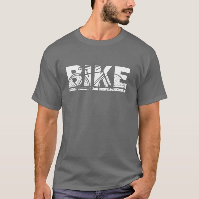 "Fahrrad" T-Shirt der Männer (Vorderseite)