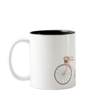 Fahrrad-Tandem-Tasse