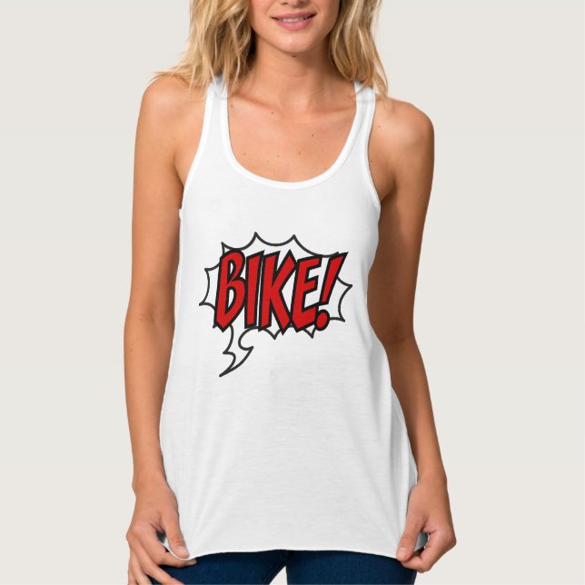 Fahrrad Tank Top (Vorderseite)