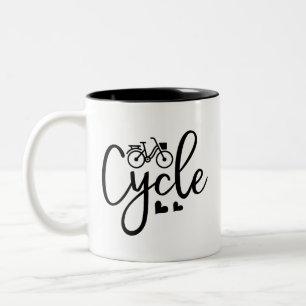 FAHRRAD-TASSE FAHRRAD-TASSE RAD-TASSE ZWEIFARBIGE TASSE