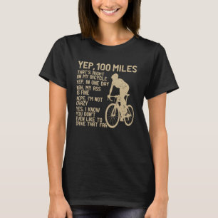 Fahrrad teuer als Therapie, aber auch besser T-Shirt