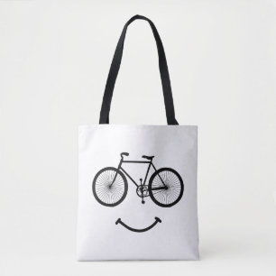 Fahrrad und Smile T-Shirt Fahrradfahren Tee-Shirt 