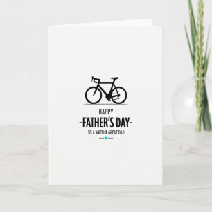 Fahrrad Vatertagskarte Karte