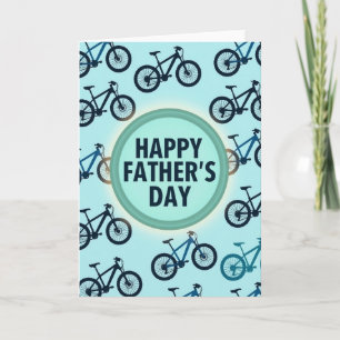 Fahrrad Vatertagskarte Karte