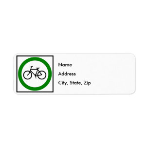 Fahrrad-Verkehrs-Landstraßen-Zeichen