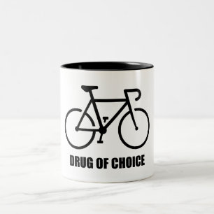 Fahrrad, Wahlmittel Zweifarbige Tasse
