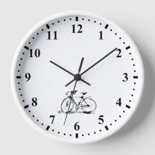 Fahrrad Wanduhr
