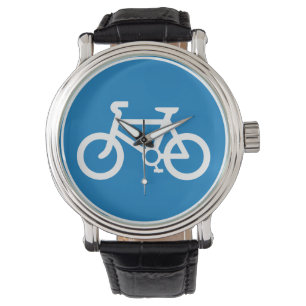 Fahrrad-Warnzeichen Armbanduhr