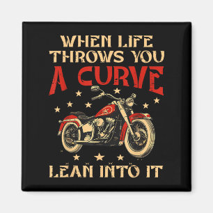 Fahrrad, wenn das Leben dir ein kurzes Motorrad Me Magnet