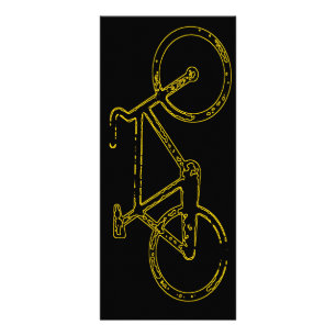 Fahrrad Werbekarte