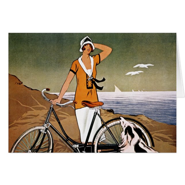 Fahrrad-Werbung, 1925 (Vorderseite (Horizontal))