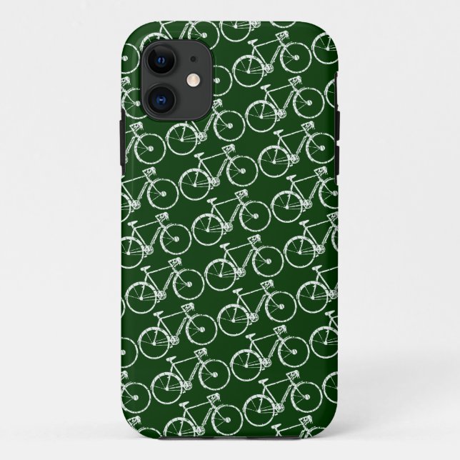 Fahrrad. zwei Rädern. Fahrrad. cool Case-Mate iPhone Hülle (Rückseite)
