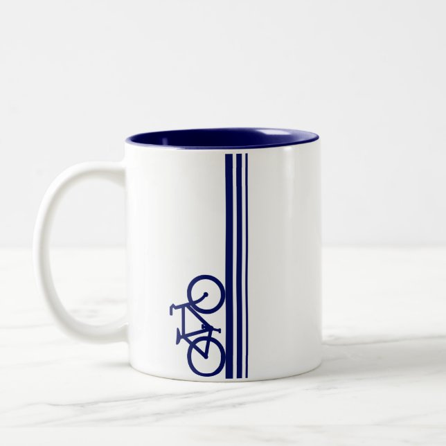Fahrrad Zweifarbige Tasse (Links)