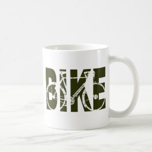 Fahrrad. Zyklus . Radfahren Kaffeetasse