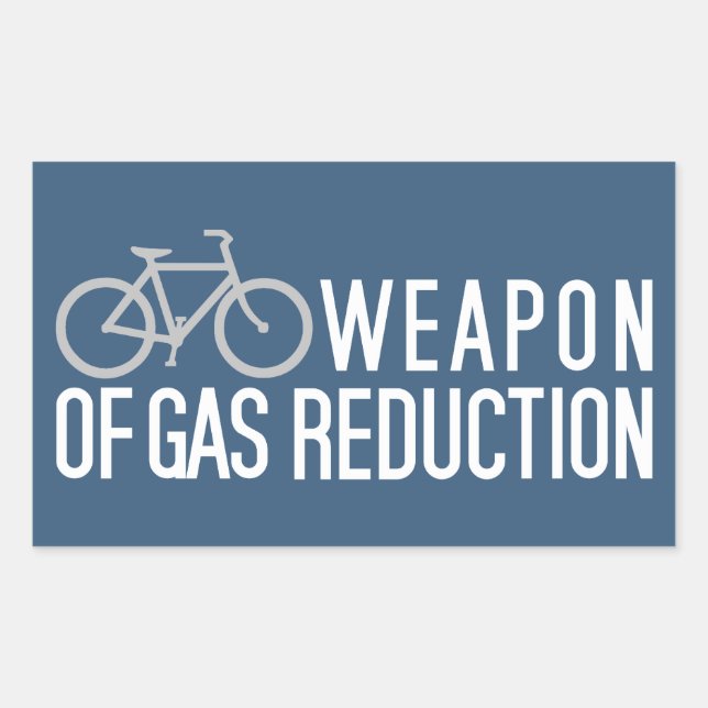 Fahrradaufkleber Rechteckiger Aufkleber (Vorderseite)