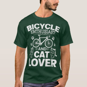 Fahrradbegeisterte und Katzenrüber C T-Shirt