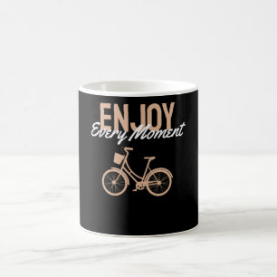 Fahrraddesign - Jeden Augenblick genießen Kaffeetasse