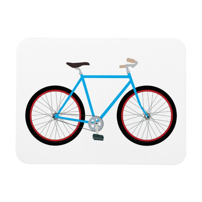 Fahrraddesign Magnet (Horizontal)