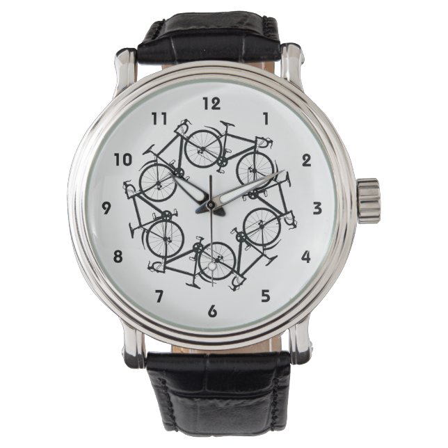 Fahrraddesignüberwachung Armbanduhr (Vorderseite)