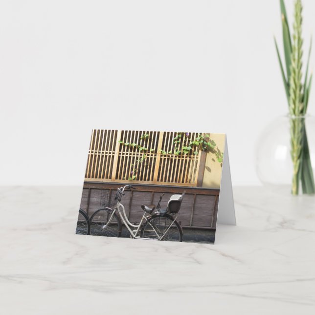 Fahrräder: Asakusa, Tokio Karte (Vorderseite)