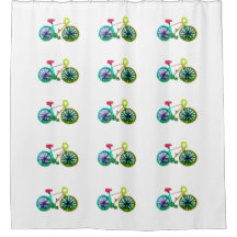 Fahrräder, die grünes 4Lee radfahren