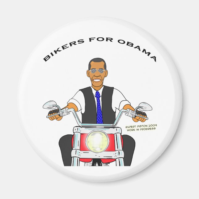 Fahrräder für Obama Magnet (Vorne)