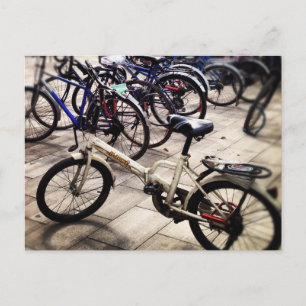 Fahrräder in China Postkarte