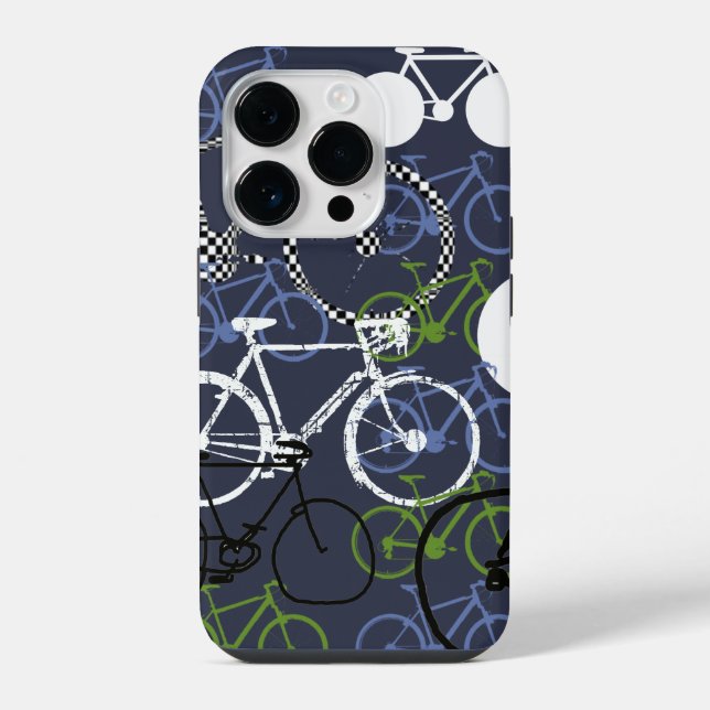 Fahrräder iPhone Hülle (Rückseite)
