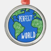 Fahrräder machen eine perfekte Welt