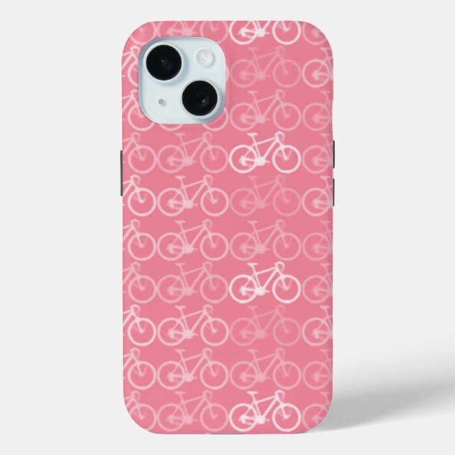Fahrräder PINK Case-Mate iPhone Hülle (Rückseite)