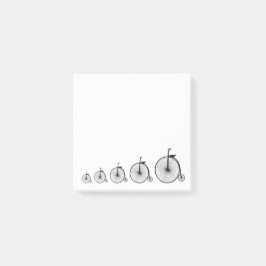 Fahrräder Post-it Klebezettel